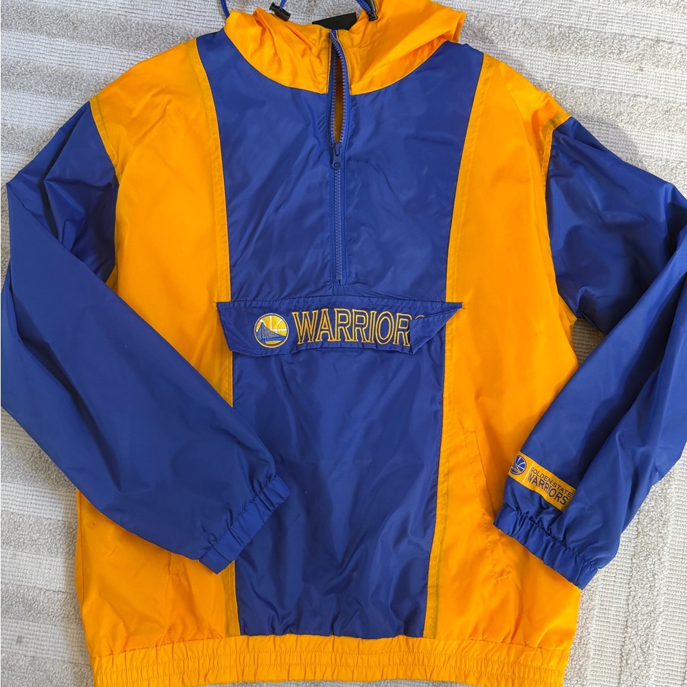 NBA Warriors Pullover - Blue and Gold
